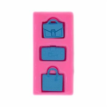 قالب سیلیکونی کیف 3تایی طرح1 