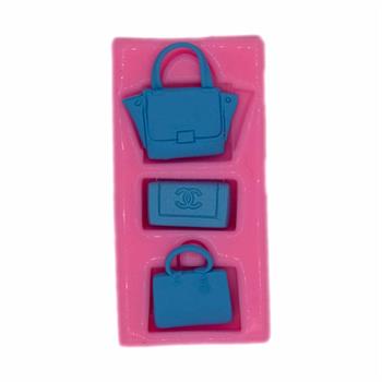 قالب سیلیکونی کیف  3تایی طرح3 