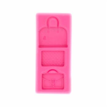 قالب سیلیکونی کیف 3تایی طرح4  - فروشگاه اینترنتی کلبه هنر